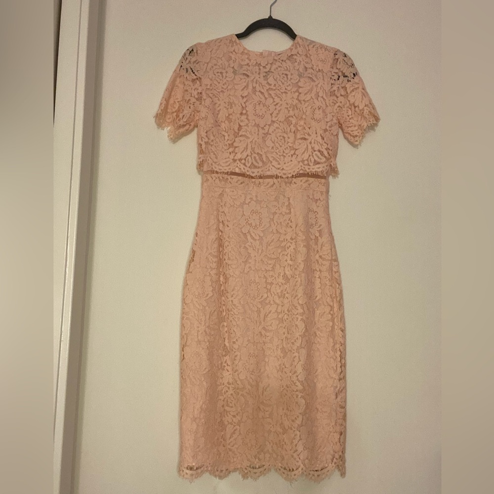 ASOS Floral Stitched Gown.